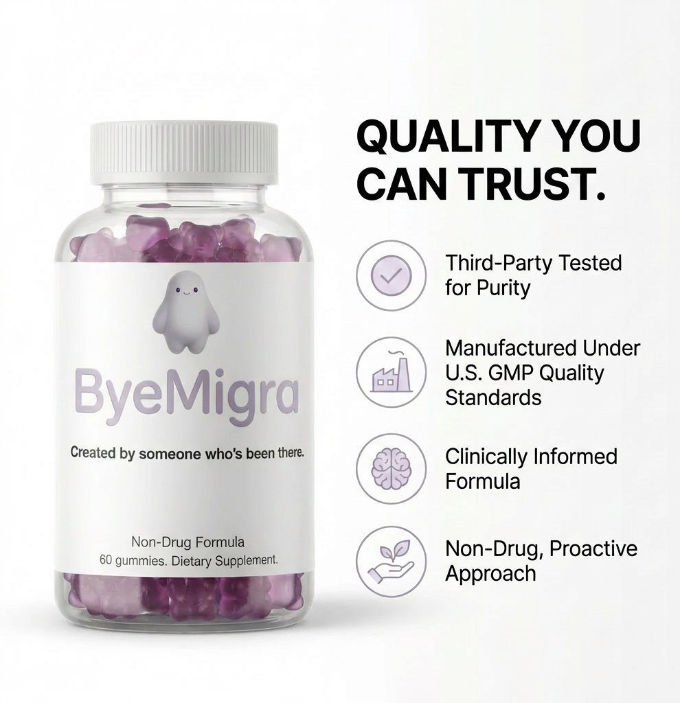 ByeMigra - Fewer Migraines. Days You Can Trust.